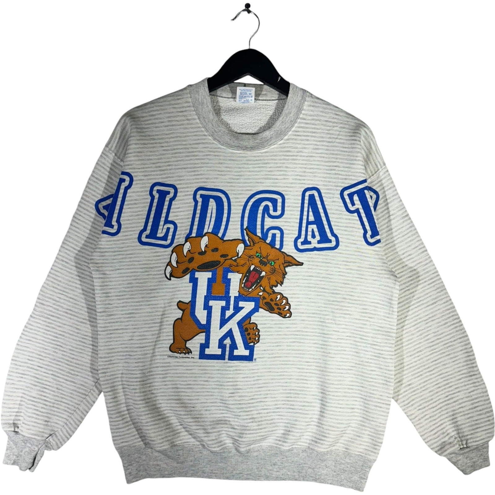 Vintage University Of Kentucky Wildcats Spellout Crewneck