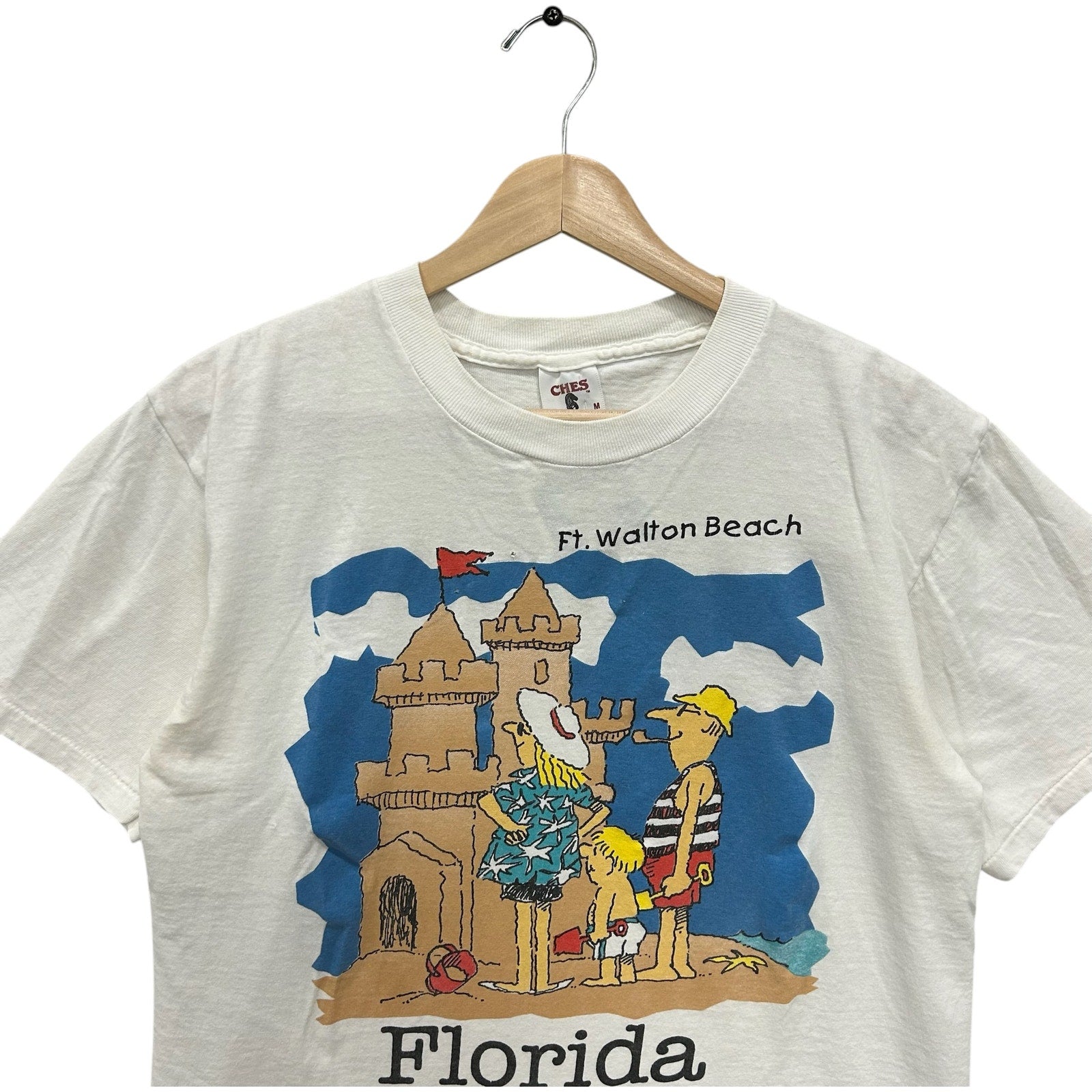 Vintage Ft. Walton Beach Florida Souvenir Tee