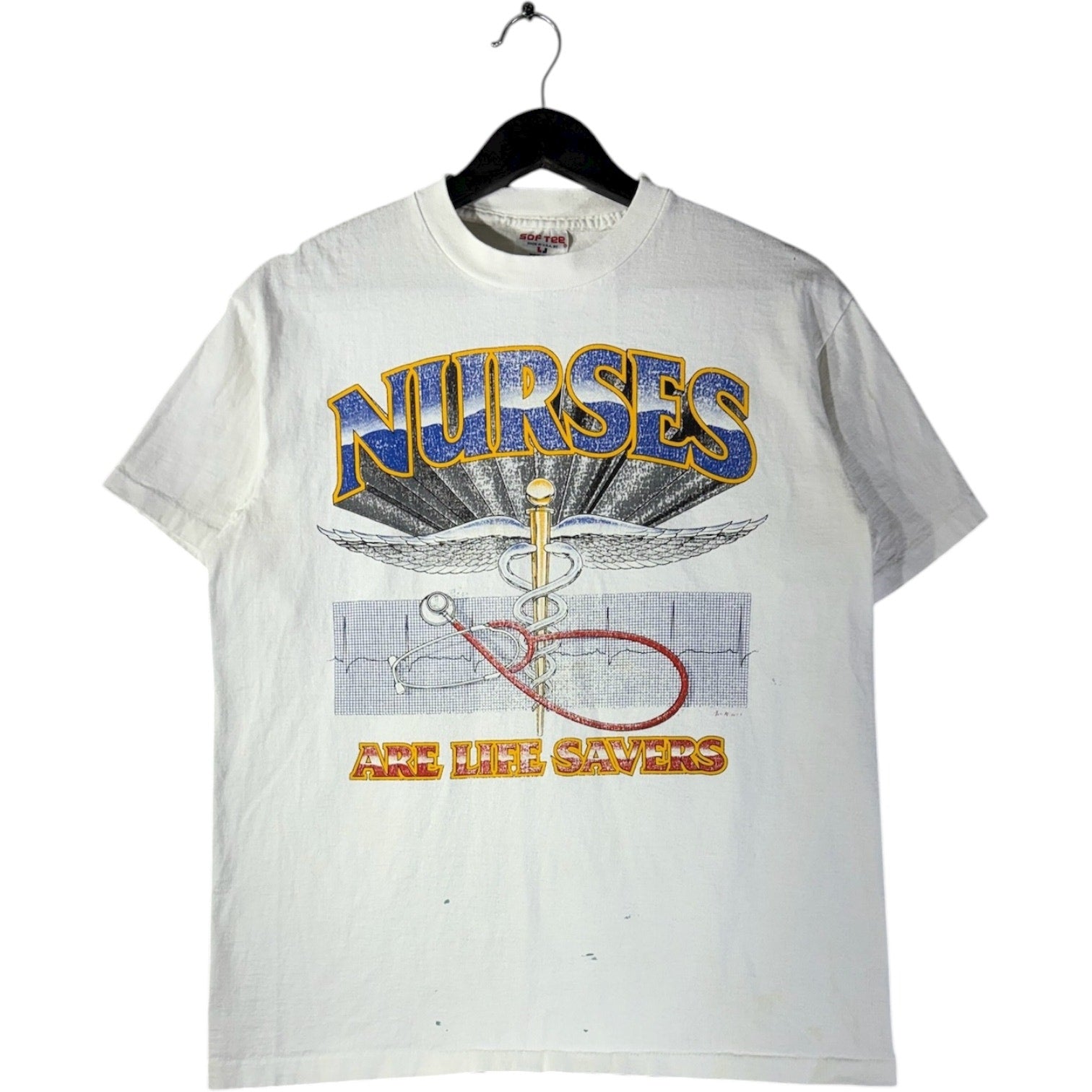 Vintage Nurses Are Life Savers Graphic T-Shirt