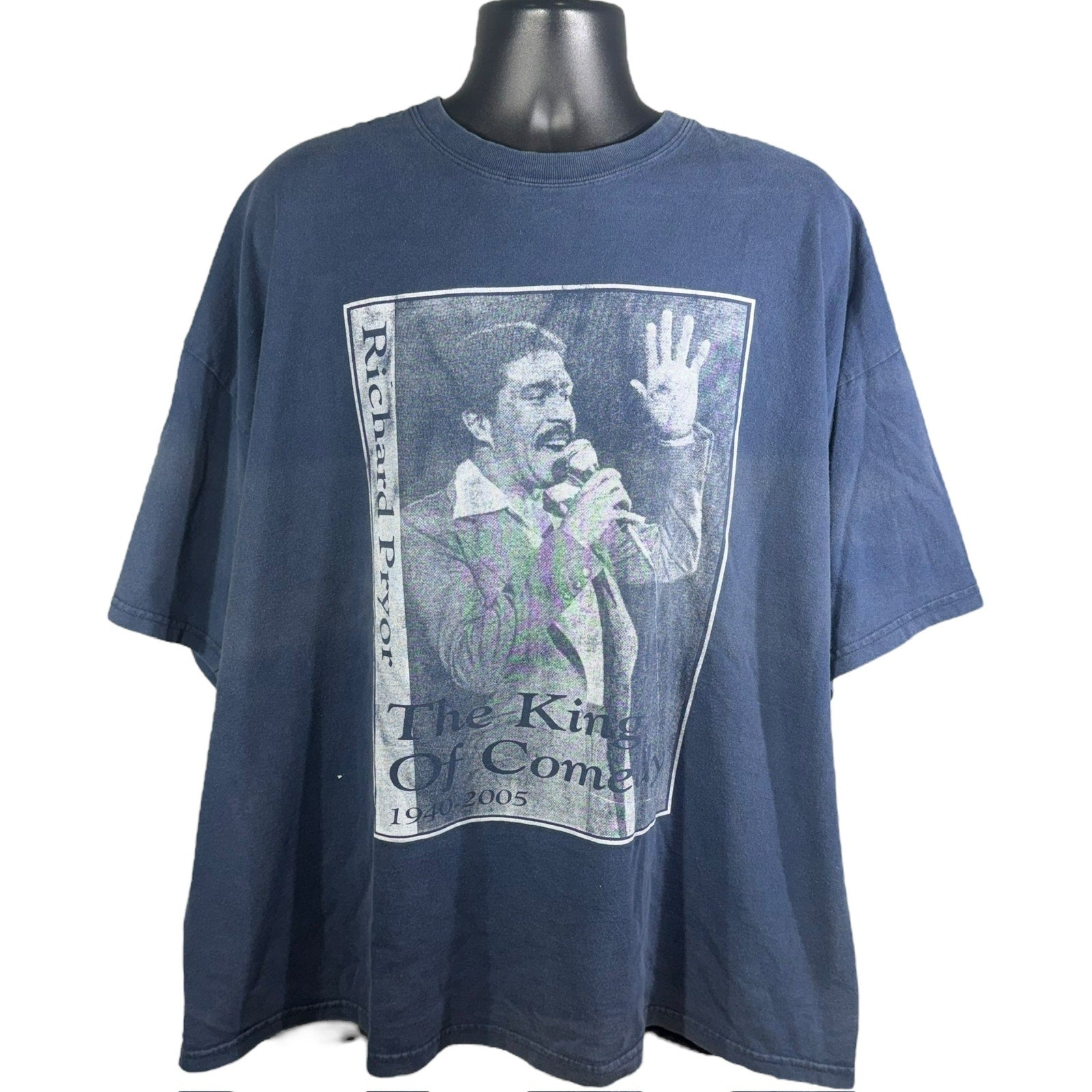 Vintage Richard Pryor "The King Of Comedy" Memorial Tee 2005