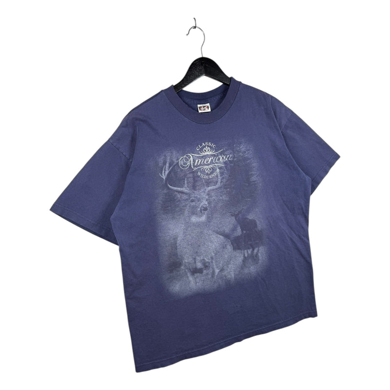Vintage Deer Graphic Wildlife T-Shirt