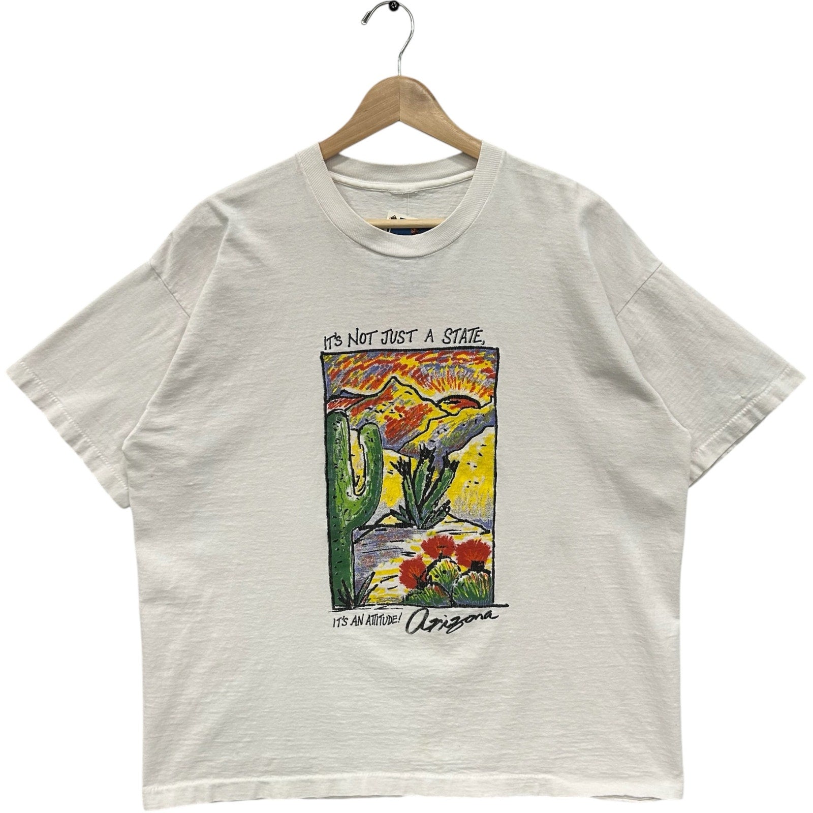 Vintage "Its An Attitude!" Arizona Souvenir Tee L