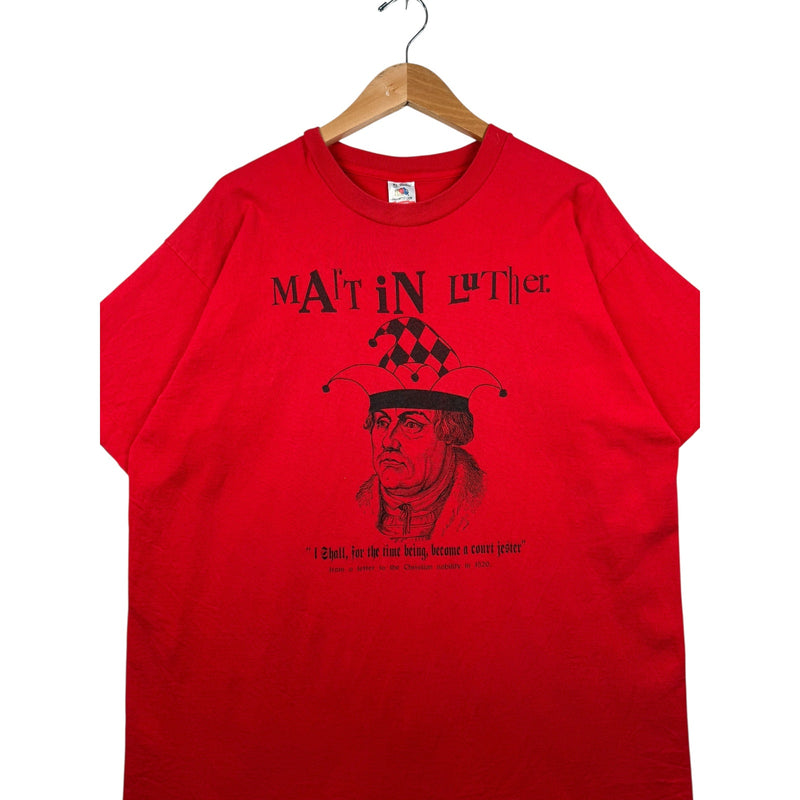 Vintage Fruit Of The Loom Matt In Luther T-Shirt