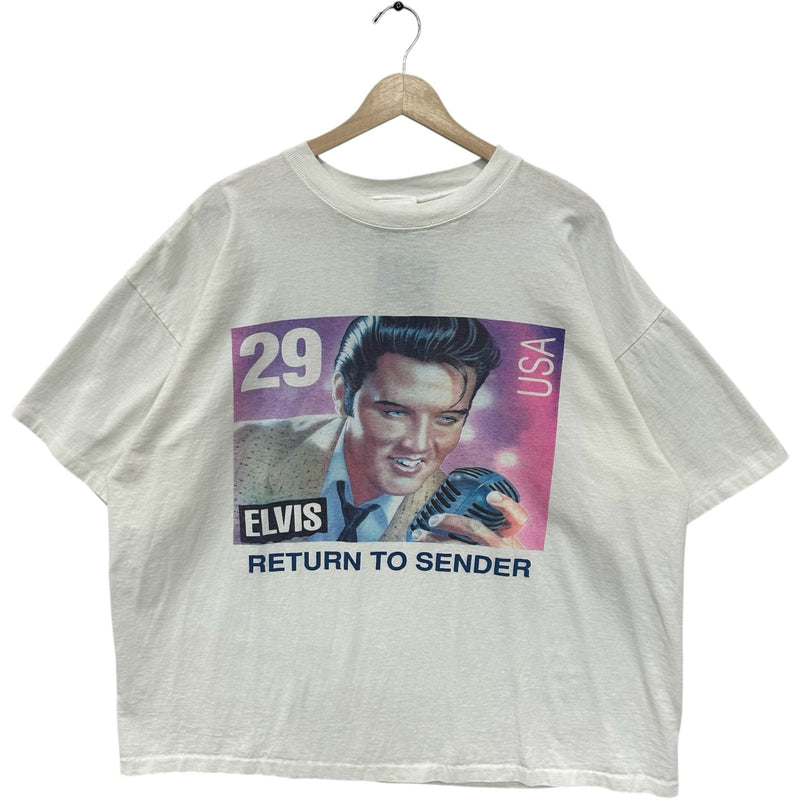 Vintage Elvis Presley Return To Sender Stamp Tee