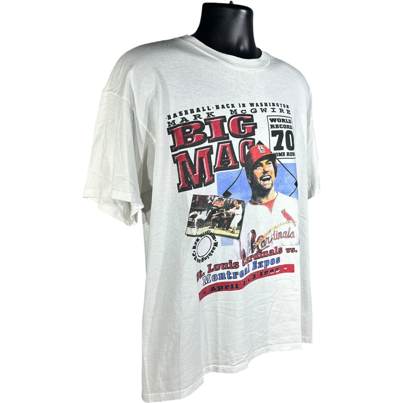 Vintage St. Louis Cardinals Big Mac Mark McGwire Tee