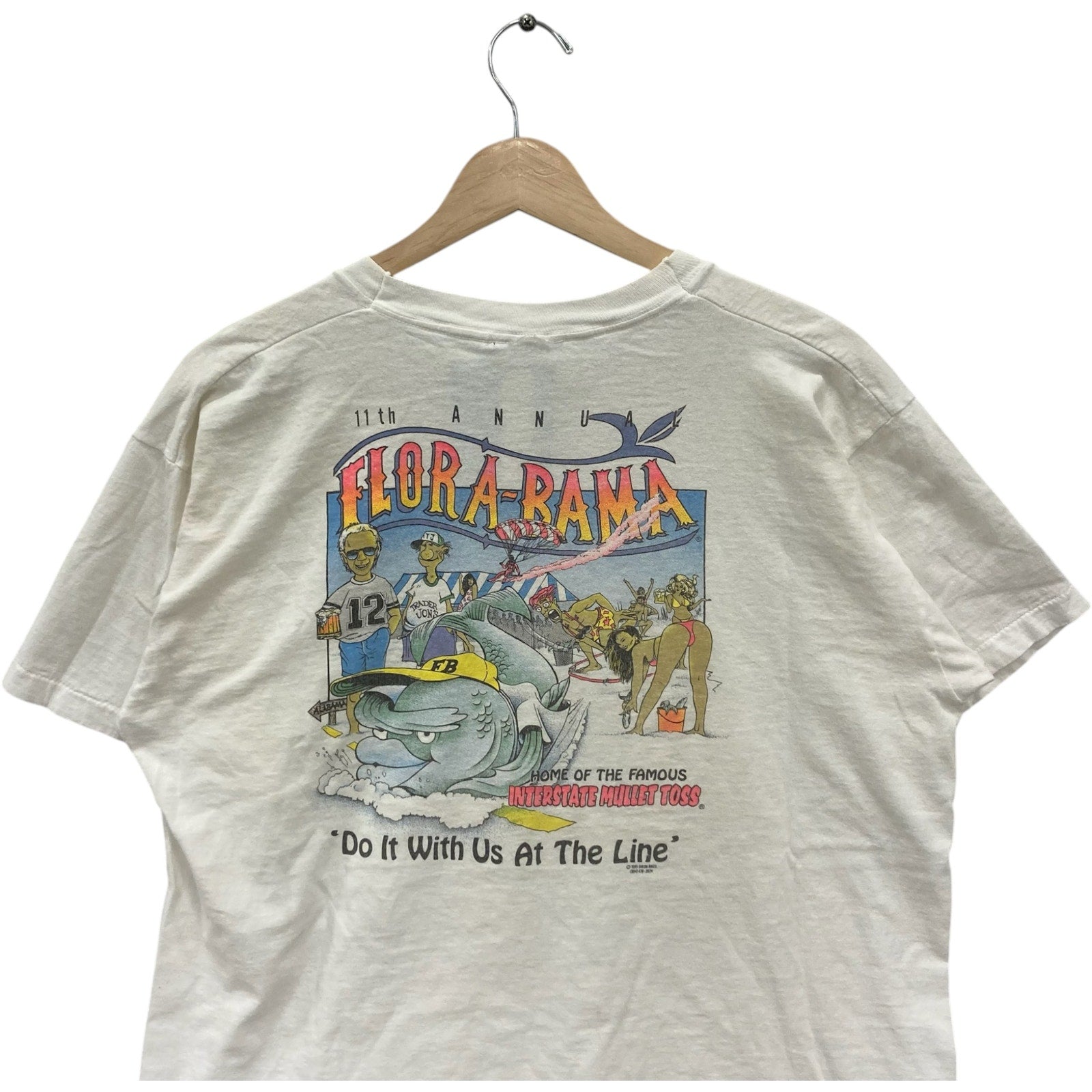 Vintage Flora-Bama Mullet Toss Tee