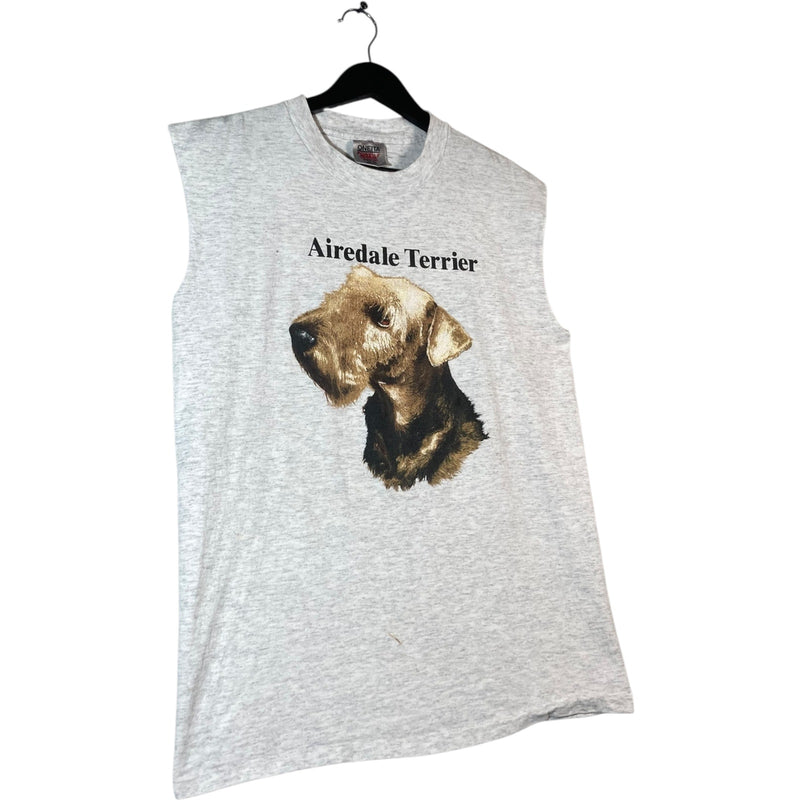 Vintage Oneita Airedale Terrier Tank Top