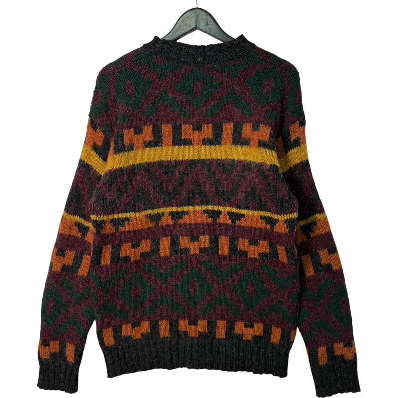 Vintage Joseph A. Bank Striped Sweater