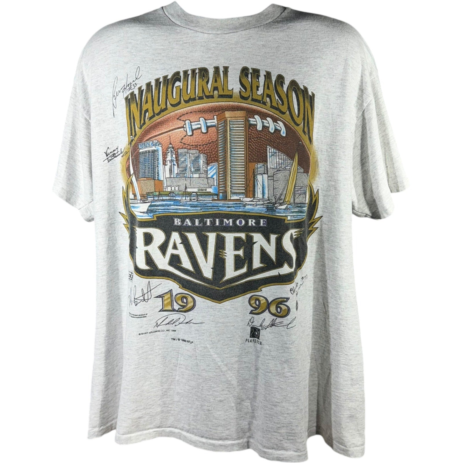 Vintage Baltimore Ravens Inaugural Season Tee 1996