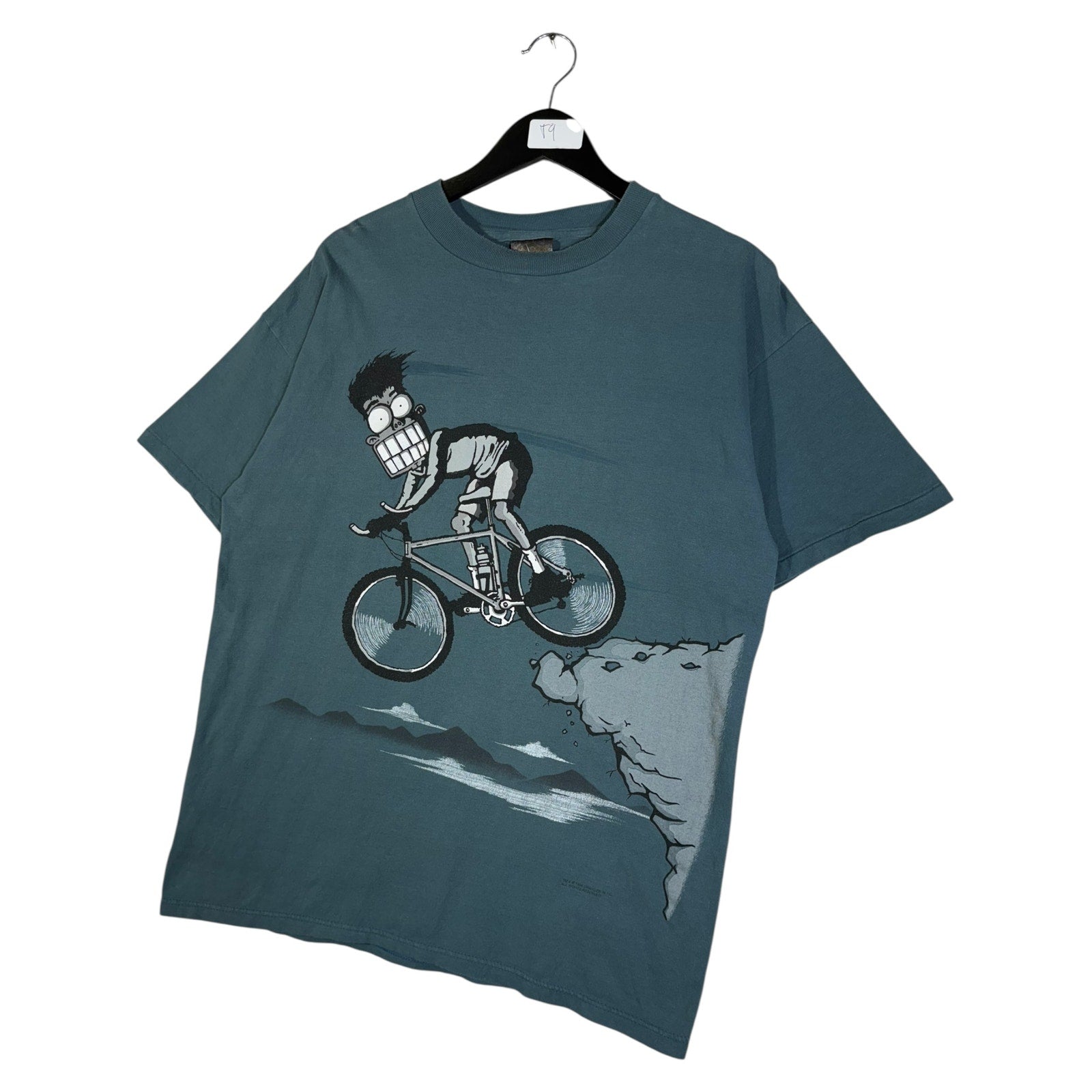 Vintage Scared Stiff Mountain Biking T-Shirt