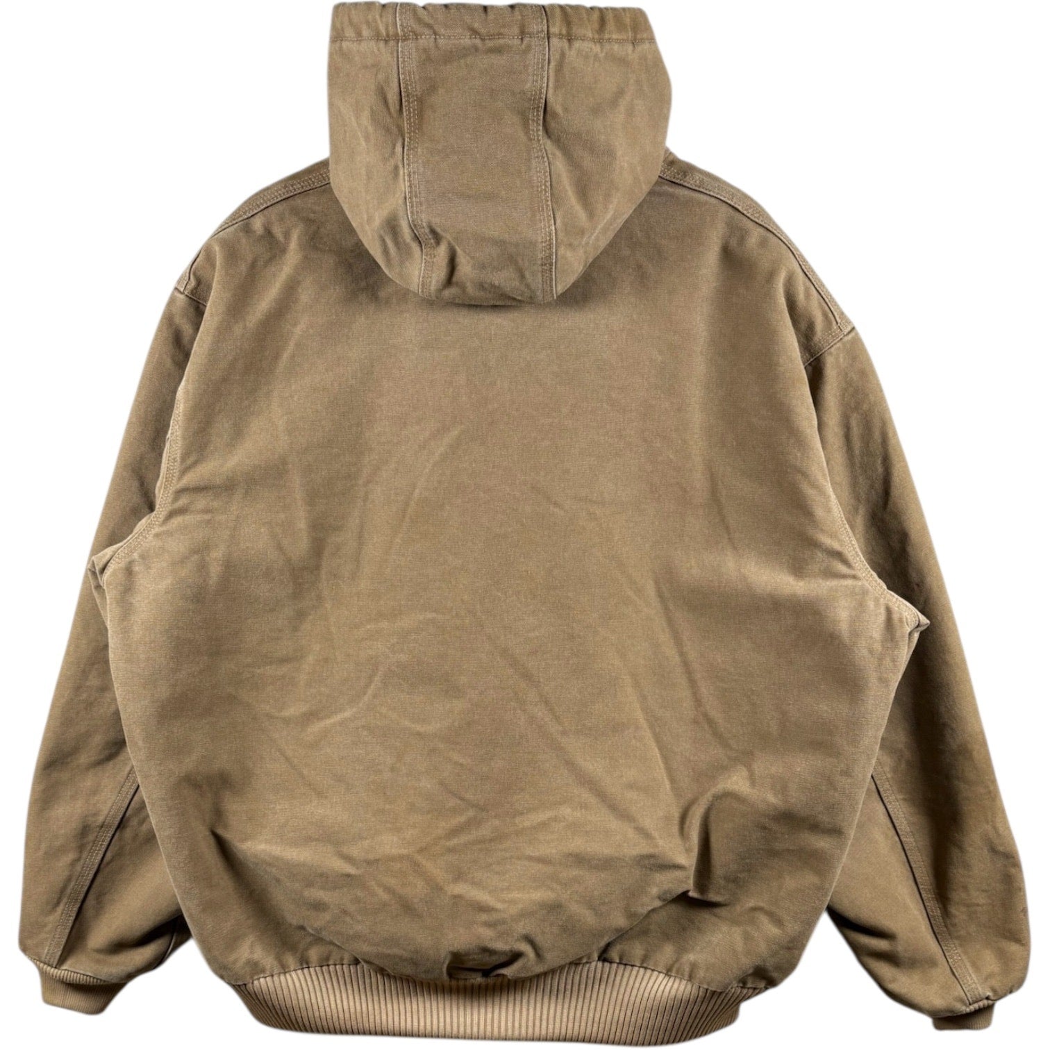 Vintage Carhartt Insulated Active Hoodie Full Zip Workwear Jacket