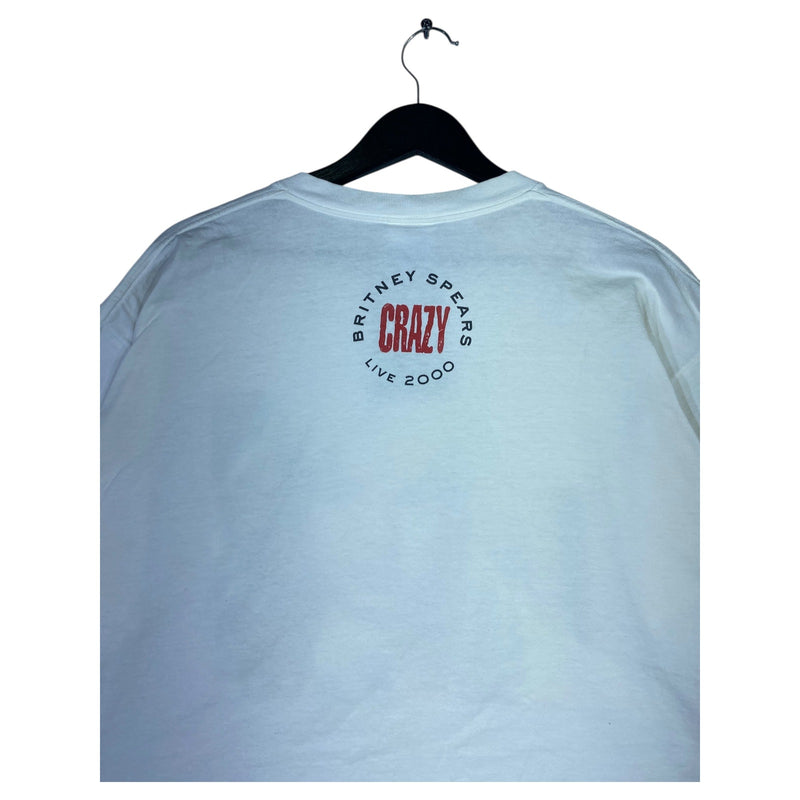 Vintage Britney Spears Crazy Live 2000 T-Shirt