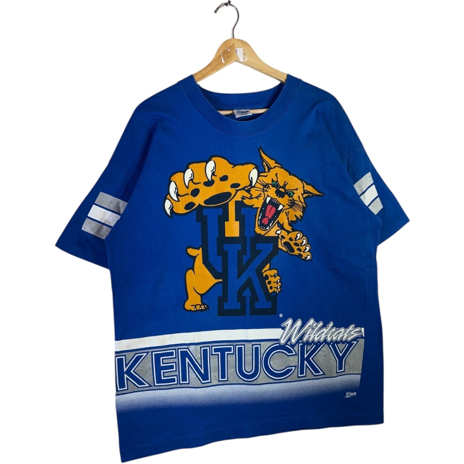 Vintage Kentucky Wildcats UK NCAA All Over Print T-Shirt