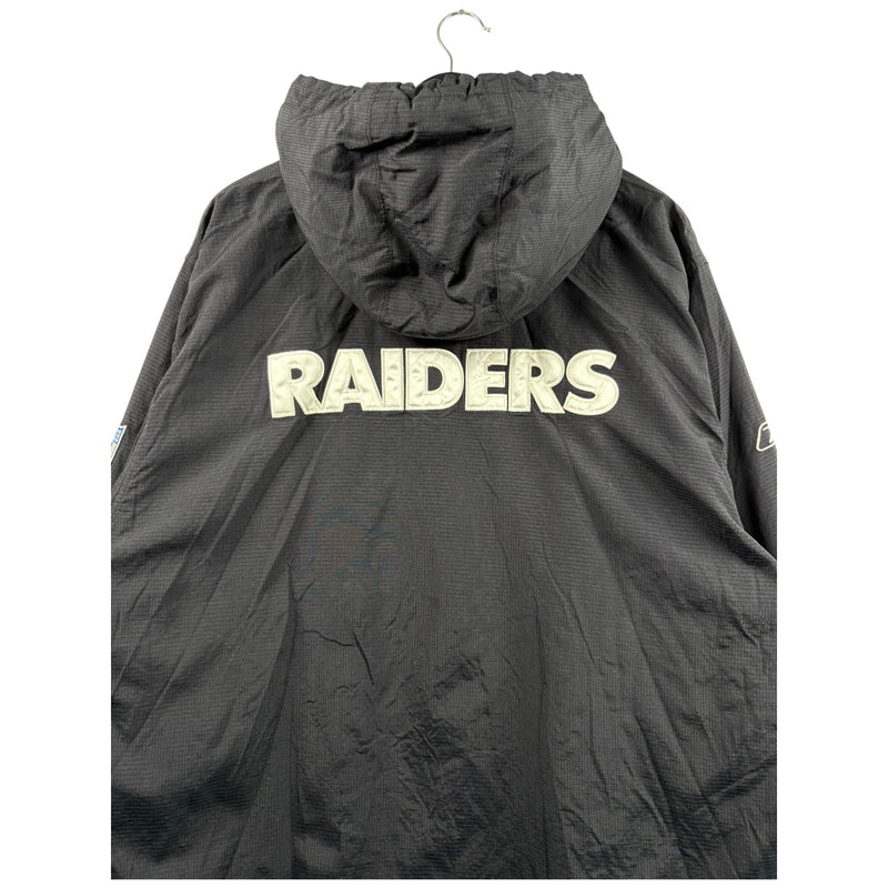 Vintage MLB Reebok Oakland Raiders Football Windbreaker