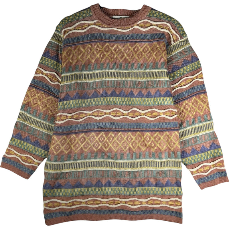 Vintage Torpedo 3D Knit Sweater