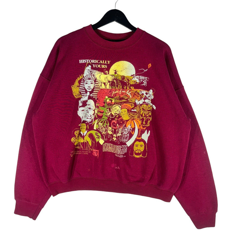 Vintage "Historically Yours" Crewneck 90's