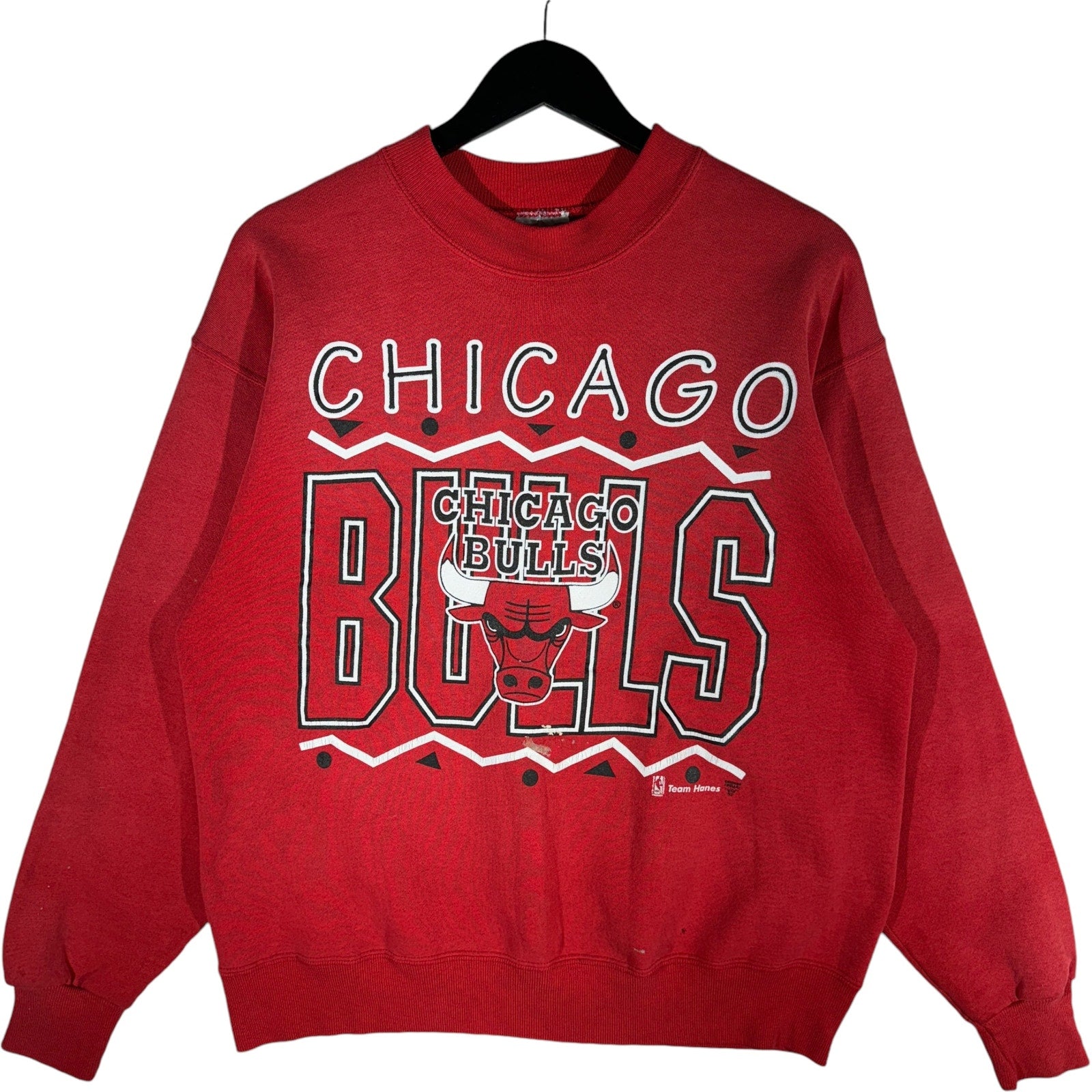 Vintage Chicago Bulls NBA Spellout Crewneck