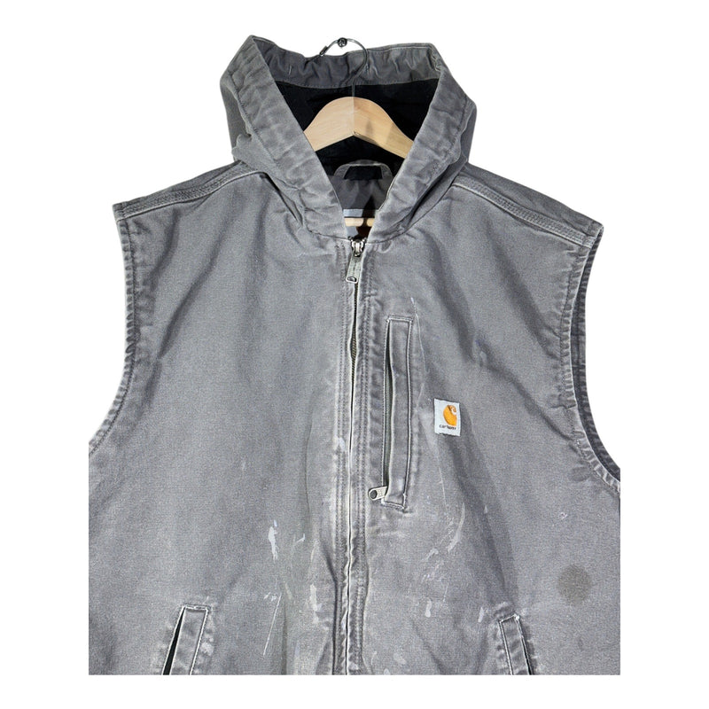 Vintage Carhartt Hooded Workwear Vest