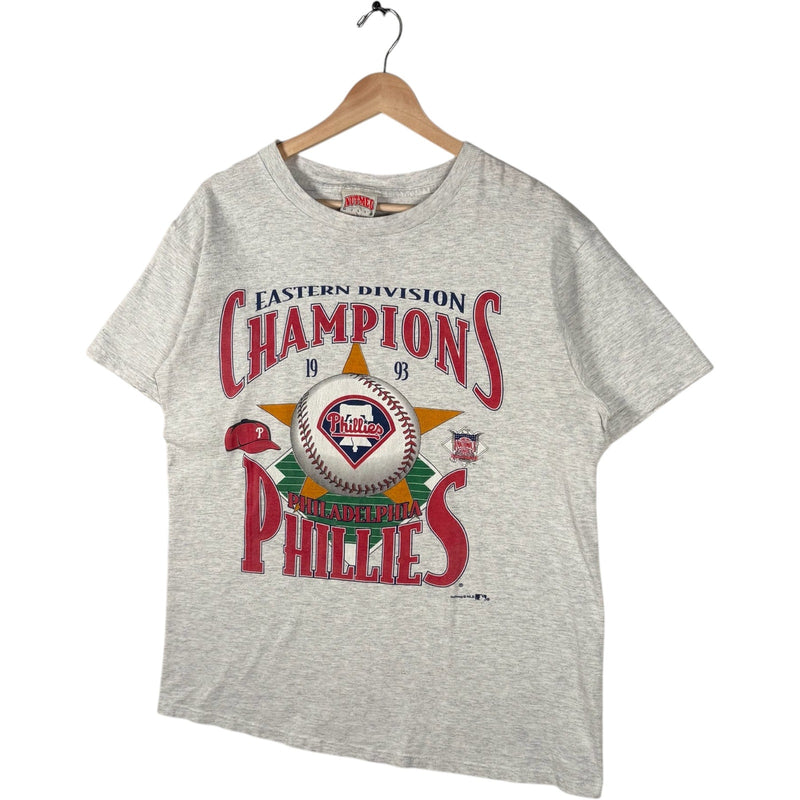 Vintage Philadelphia Phillies Eastern Division Champions MLB Tee Large