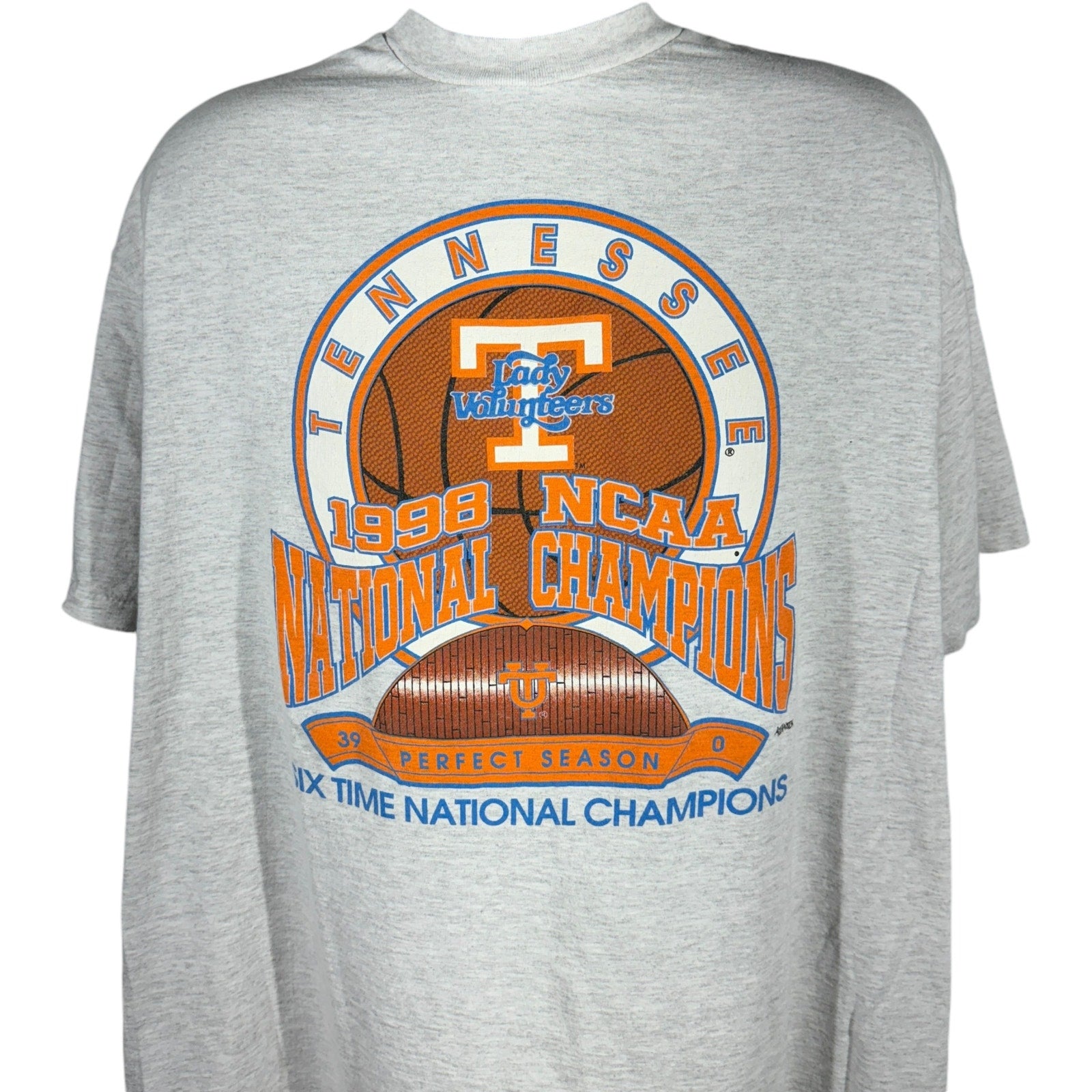 Vintage University Of Tennessee National Champions Tee 1998