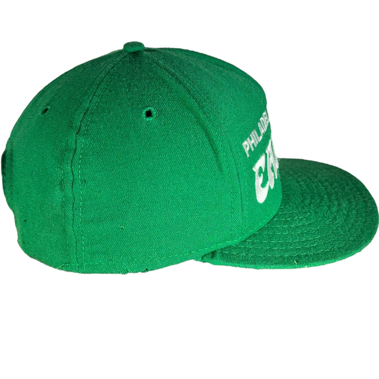 Vintage Philadelphia Eagles NFL Spellout Snapback Hat