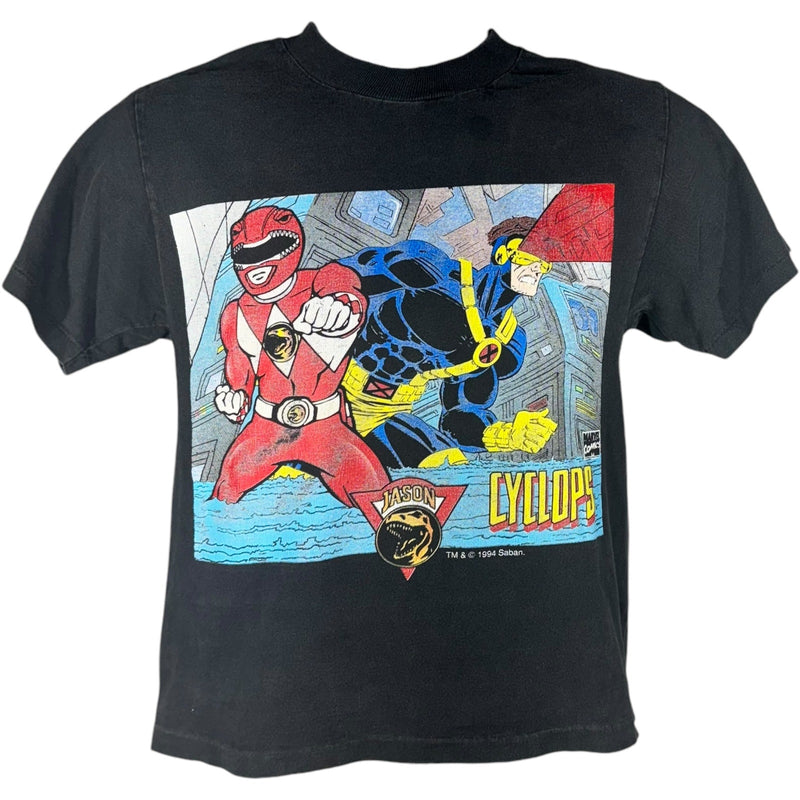 Vintage Power Rangers X-Men Tee 1994