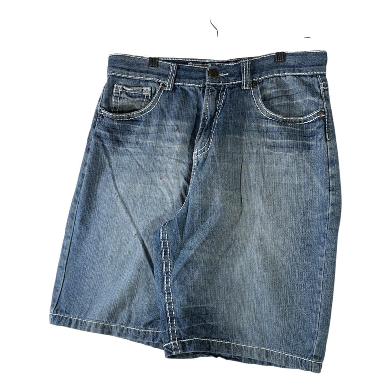 Vintage SoKool Bermuda Utility Denim Shorts 34