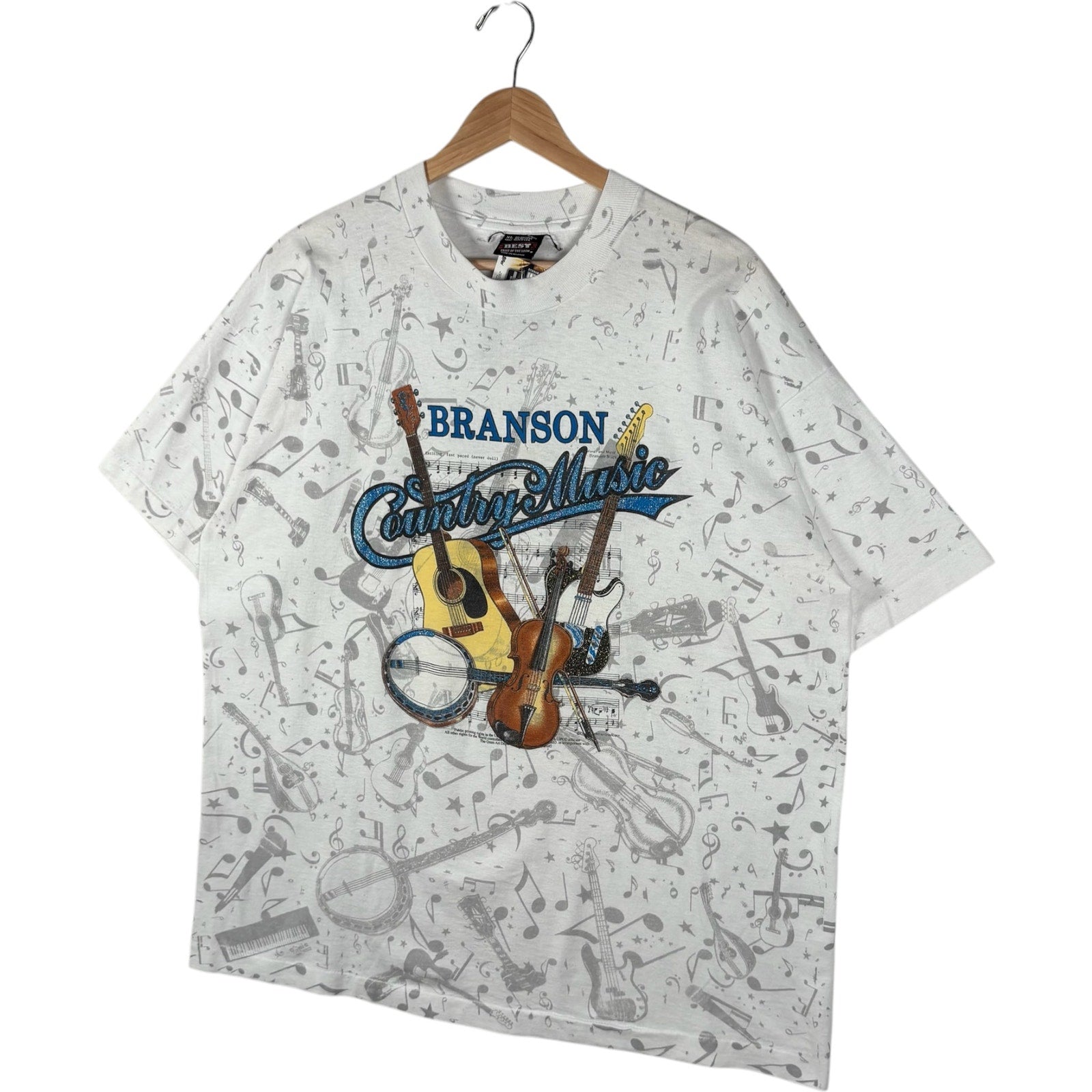 Vintage Branson Country Music AOP Tee