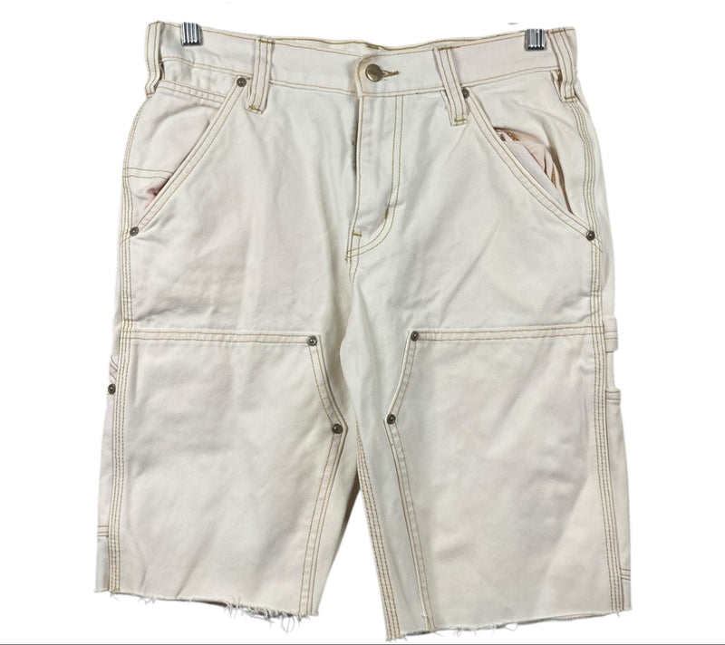 Vintage Carhartt Cut-out Utility Pockets Cargo Shorts 32