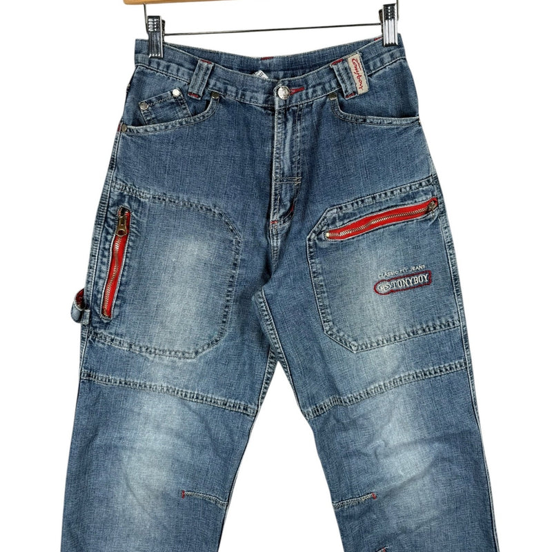 Vintage Tonyboy Carpenter Utility Denim Pants 27
