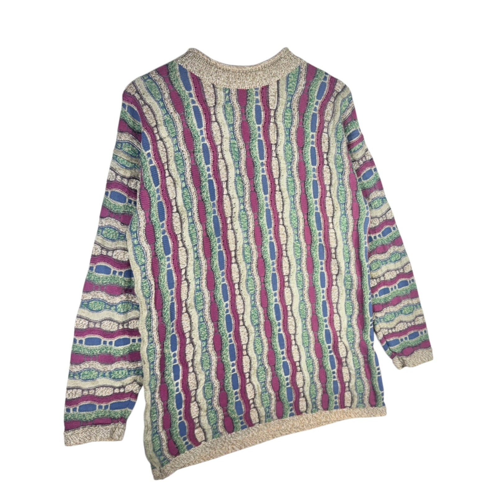 Vintage 3D Knit Sweater