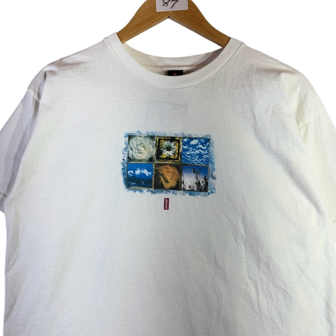 Vintage Levis Nature Scenic Grid T-Shirt