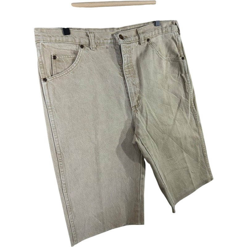 Vintage Lands' End Chino Cotton Shorts 36