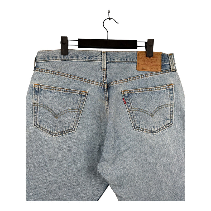 Vintage Levi's 501 Light Wash Denim Shorts