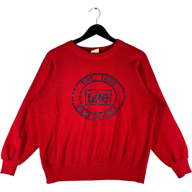 Vintage Lee Logo Crewneck 90s