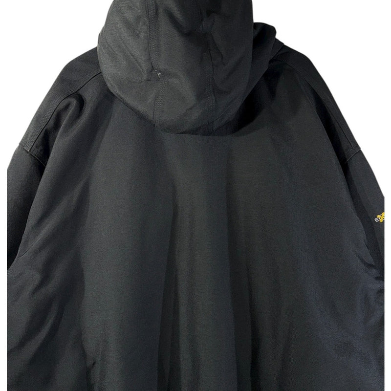 Vintage Carhartt Canvas Full Zip Hooded Workwear Jacket