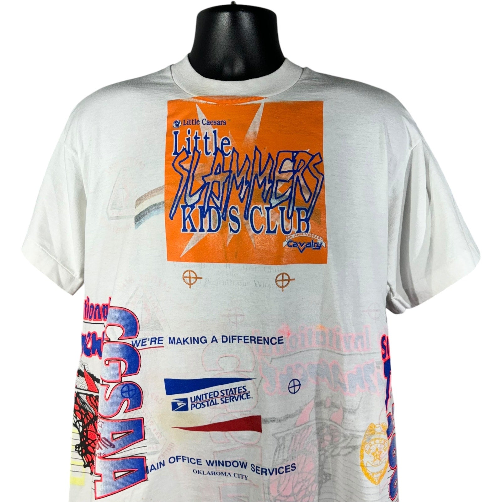 Vintage Test Print CGSAA State Invitational Tournament Champions Reversible Tee