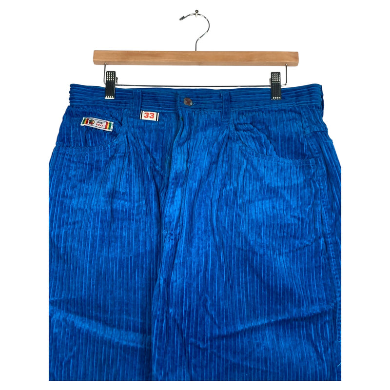Vintage JV Boyz Corduroy Shorts 34