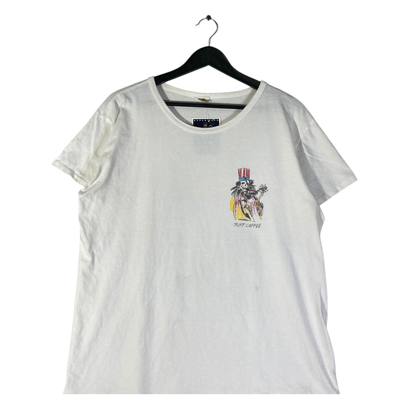 Vintage Puff Coffee Graphic T-Shirt
