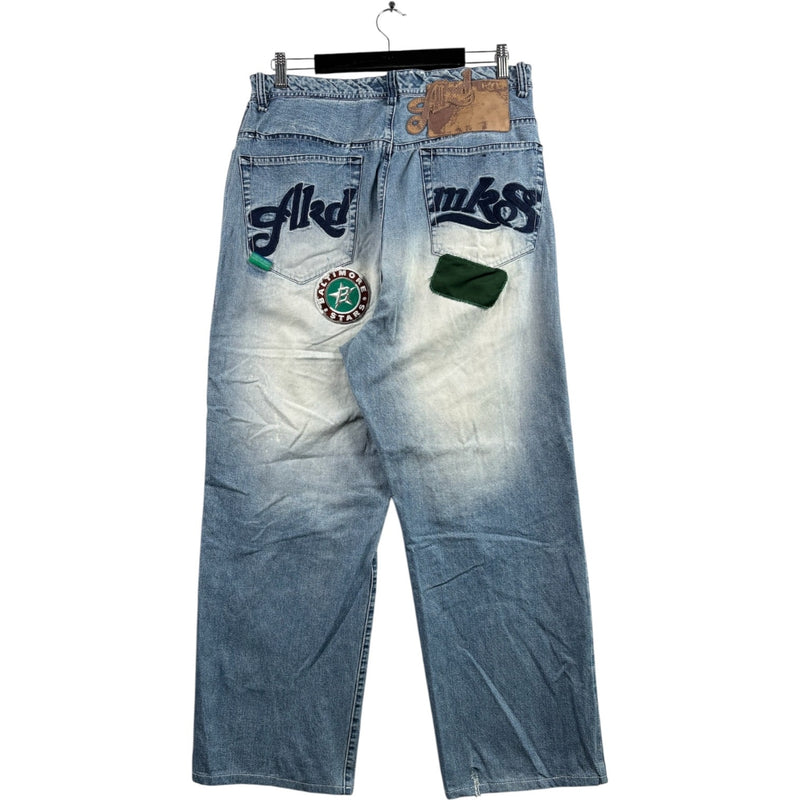 Vintage Akademiks Baggy Denim Jeans