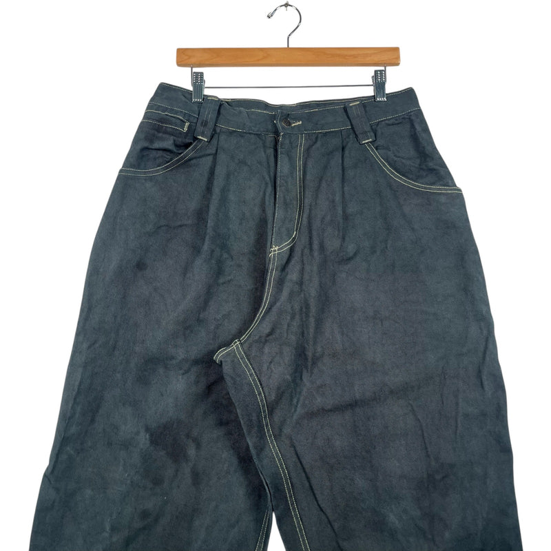 Vintage Knockout Jeans Bagy Denim 34x32