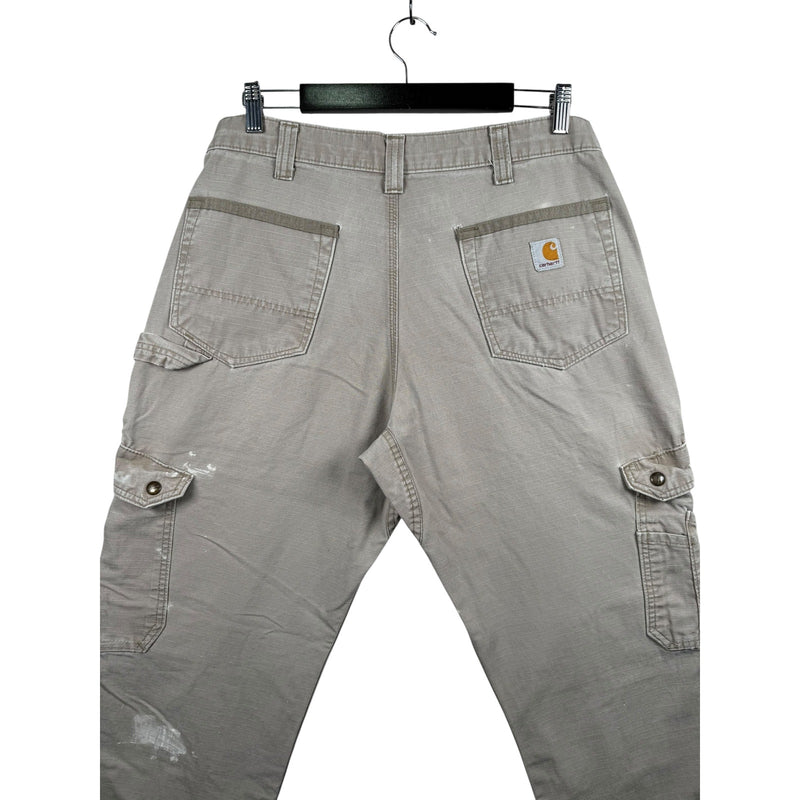 Vintage Carhartt Workwear Cargo Carpenter Pants 35x32