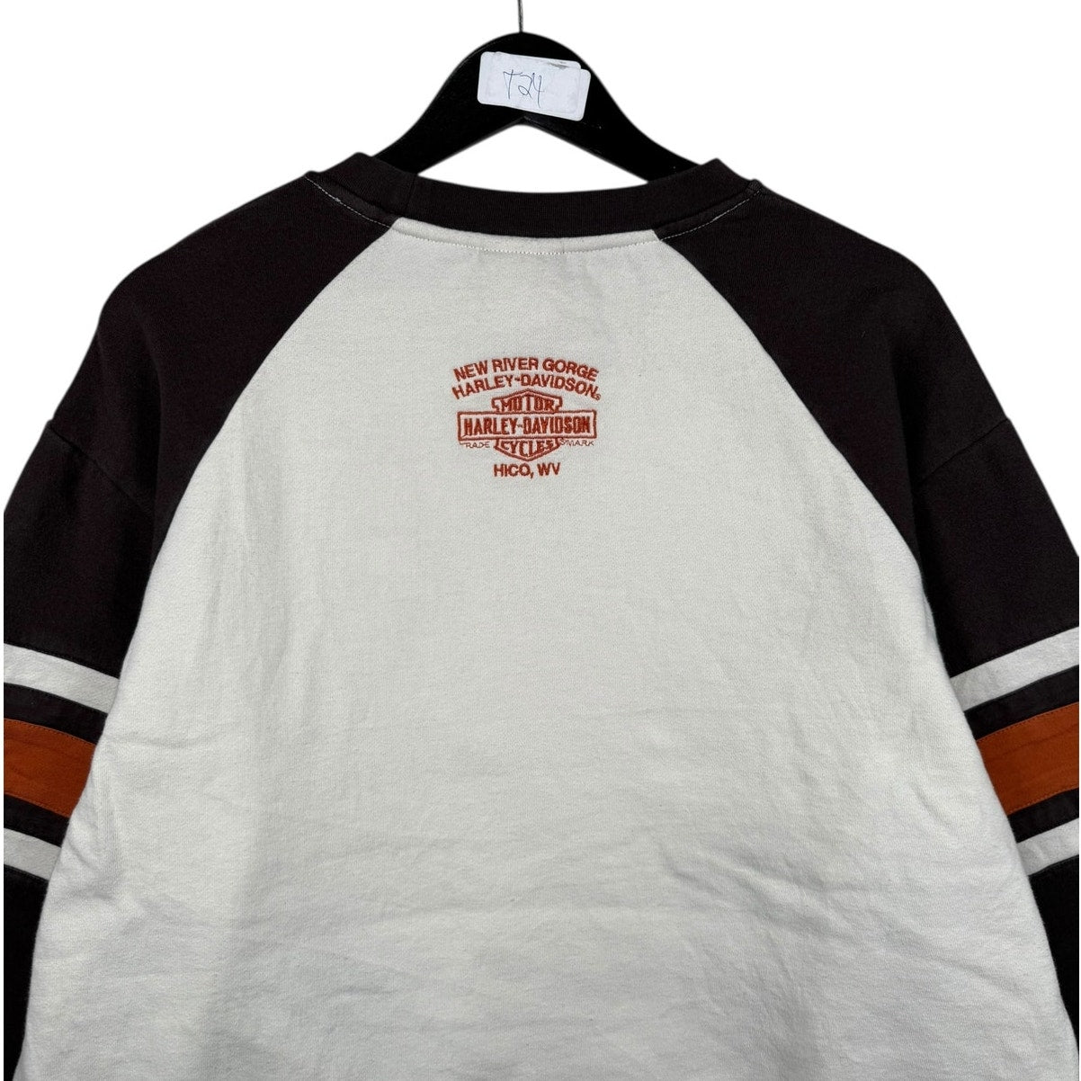Vintage Harley Davidson Raglan Crewneck