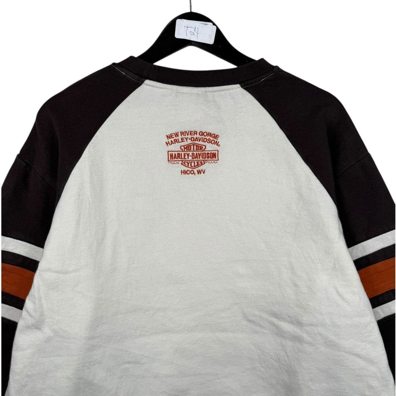 Vintage Harley Davidson Raglan Crewneck