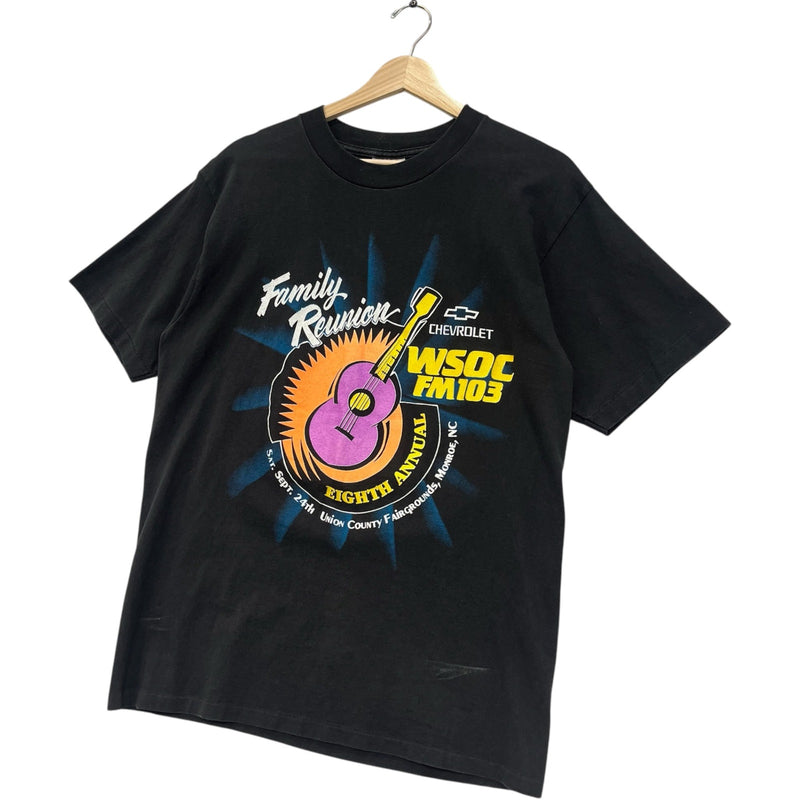 Vintage 8th Annual WSOC FM103 Family Reunion Festival Tee