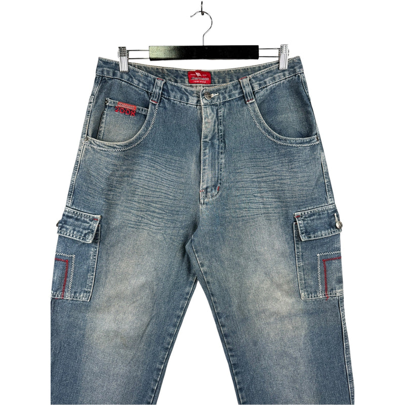 Vintage Dermson Cargo Pockets Denim Pants 34
