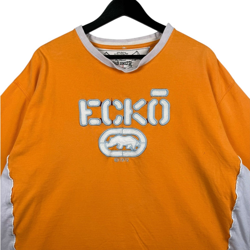Vintage Ecko Unlimited Embroidered Logo T-Shirt
