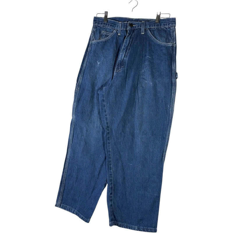 Vintage Dickies Wide Leg Workwear Denim Jeans 42x30