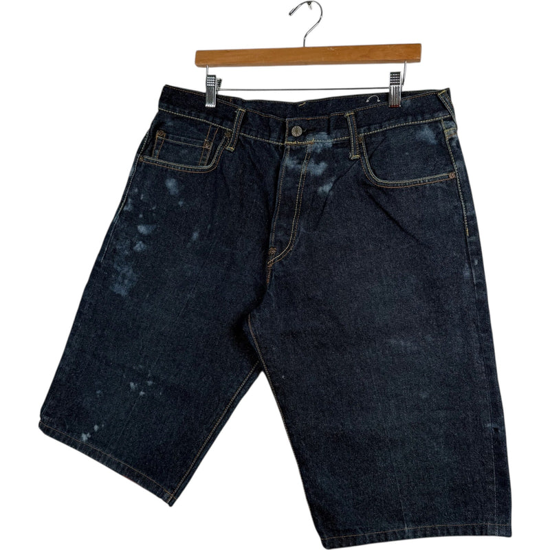 Vintage Evisu Denim Shorts 36 x 14