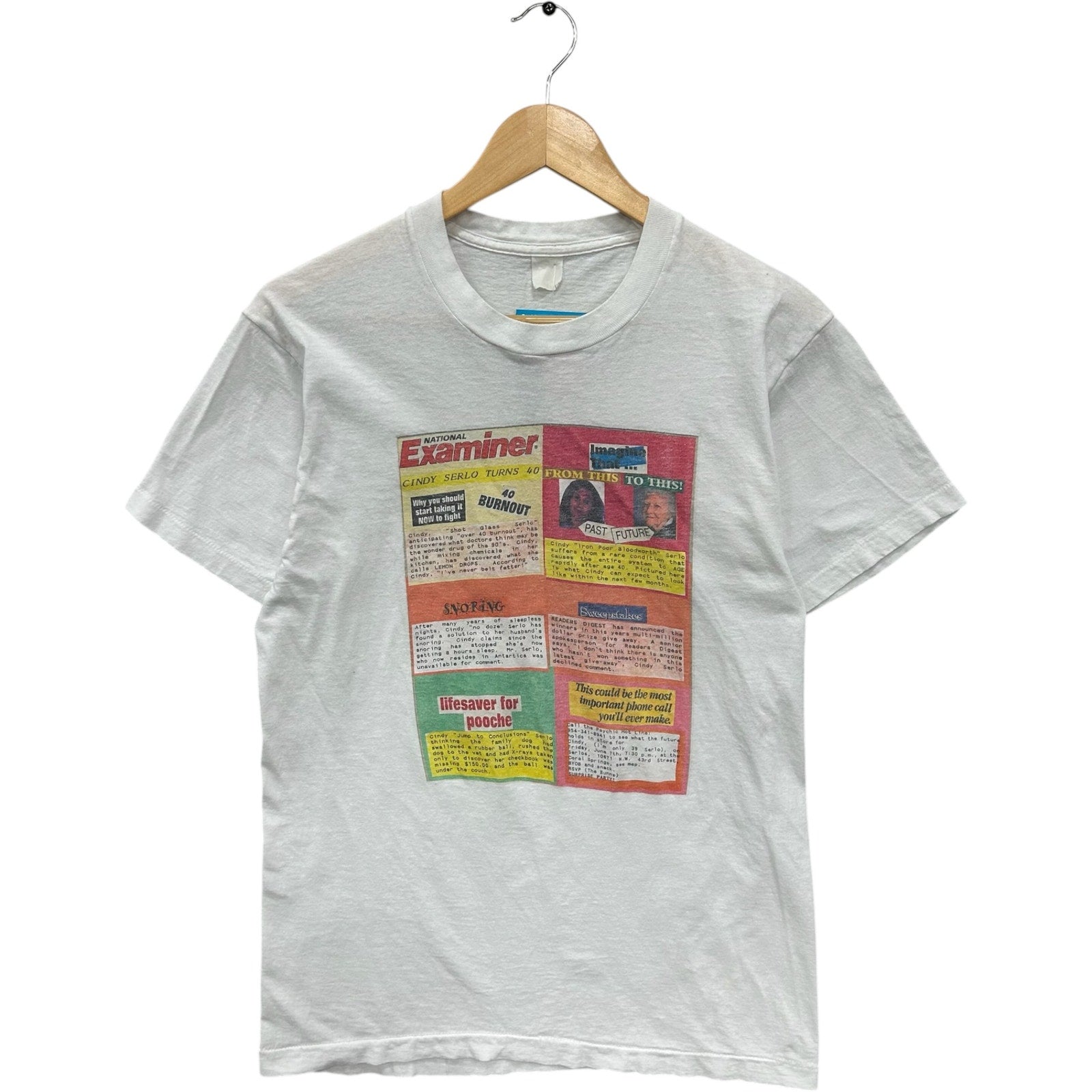 Vintage National Examiner Magazine Article Tee